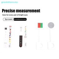 greatshore   Children Fixation Sti With Red/Green Anti-Suppression Che Vision Tester Eye Exam Access