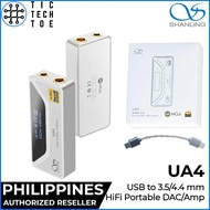 Shaling UA4 USB Type-C to 3.5mm / 4.4mm Balanced ES9069Q + Dual RT6863 Portable DAC/AMP Adapter