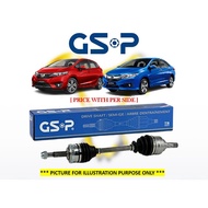 GSP - Honda City T9A GM6 Jazz T5A Drive Shaft Assembly RH Long / LH Short Auto & Manual Suspension