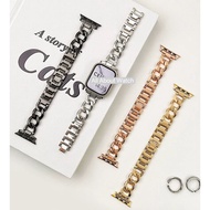 New Model Steel Wire Young Lady Style Cute Work Compatible With Smart Watch Se 7 6 5 4 3 2 1 X8Max H