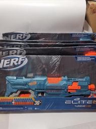 NERF熱火2.0精英CS18星速發射器，實物拍攝，開封試機