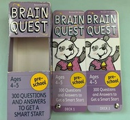 Brain Quest 2 sets( ages 4-5, ages 3-4)
