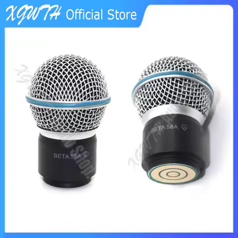 Replacement Cartridge Capsule Microphone Head for Shure BETA58 BETA58A PGX4 SLX4 PGX24 SLX24 Wireles