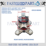 1PC REAR WHEEL HUB BEARING - 42410-B6040 PERODUA MYVI LAGI BEST /MYVI NEW D20N /AXIA / BEZZA