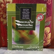 Book PRINCIPLES OF ACCOUNTING Indonesia Adaptation James M. Reeve et al. Used