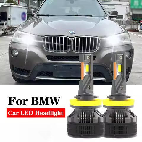 BMTxms Hi/Lo H4 H7 LED H8 H11 HB3 HB4 9006 Car Headlight Bulb Fog Light Headlamps for BMW E46 E90 E6