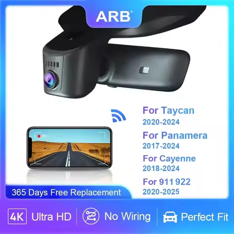 ARB 4K UHD Dashcam for Porsche 911 992 & Panamera 971 & Cayenne 9YA/9Y0/9Y3 & Taycan 2017-2024, OEM 