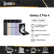 Samsung Galaxy Z Flip 4 5G Smartphone (8GB RAM+512GB ROM) | Original Samsung Malaysia