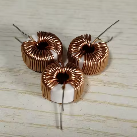 1pcs 100MH Toroid Inductor 3A/5A Nanocrystalline Ultra-microcrystalline Full-circular Filter Inducto