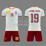 Spanish team football kit for 2026 World Cup - national team home and away uniform - size 19 - Yamar