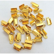 Fold Over Cord End Clip Size 0.7cm x 0.4cm