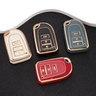TPU Car Remote Key Cover Case Shell Fob For Toyota Yaris Sienta Hiace Activ Vios Aygo  Key Protector Auto Accessories