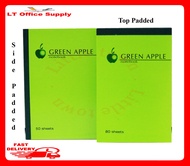 (LT OFFICE) Green Apple pocket notebook side padded type 4x6inches