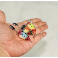 Squirrel mouse imitation H1 3.8cm weighs 7.5-14g, equipped with cast lead, high blade gap