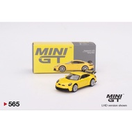 MINI GT Porsche 911 (992) GT3 Racing Yellow MGT00565-R