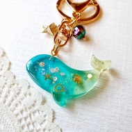 共5款 鑰匙圈 吊飾 鯨魚 海洋 海 雪 櫻花 貝殼 禮物 手作 療癒