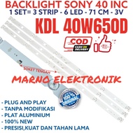 BACKLIGHT sony 40 INC 40W KDL40W650D KDL 40W650D KDL-40W650D 6K LED 3V PART TOOL ELECTRO