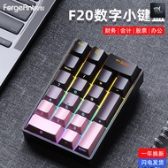 DIY FOR YOU F20 Mechanical Number Keyboard Portable Number Keyboard