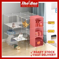 (Malaysia Stock) Rabbit Cage Cat Cage Guinea Pig Cage DIY Panel Pet Cage Sangkar Kucing Sangkar Arnab Sangkar Guinea Pig