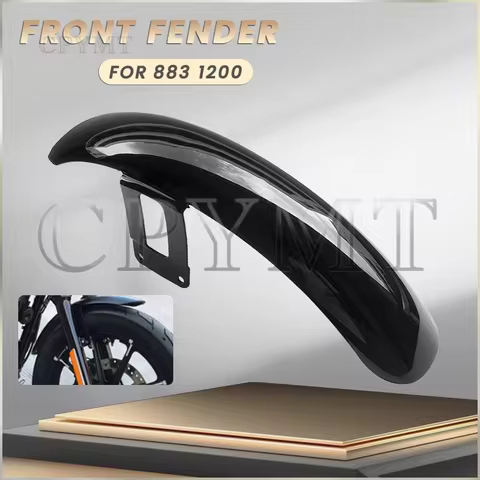 ABS Motorcycle Front Fender Mudguard Cover Protector Guard Fit For Sportster Iron 883 1200 XL883L 20