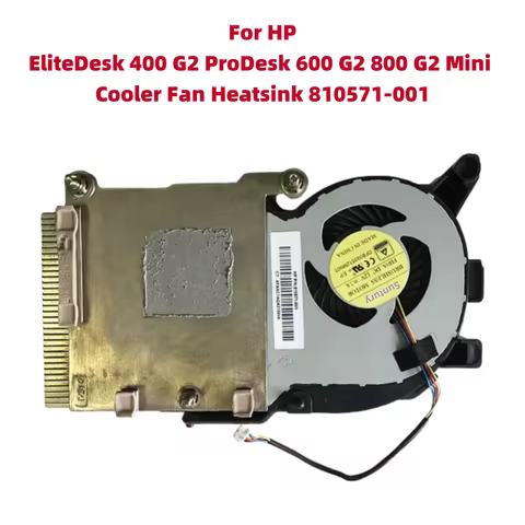 Original Used CPU Cooler Fan Heatsink For HP EliteDesk 400 G2 ProDesk 600 G2 800 G2 Mini 810571-001
