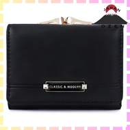 【Direct from Japan】 TOEDNNQI Wallet, Women's Mini Wallet, Clasp, Compact, Trifold Wallet, Girls, Bil