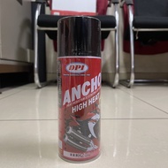 ANCHOR SPRAY HI TEMPERATURE HIGH TEMPERATURE H2 HIGH TEMPERATURE BLACK COLOUR SPRAY PAINT TIN H2 HIG