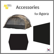 ▷twinovamall◁[MinimalWorks] Agora Shelter Ground Sheet TPU Door