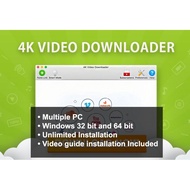 4K Video Downloader Online PREMIUM for Windows 32 BIT and 64 BIT Lifetime Installation