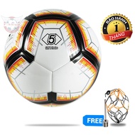 Standard soccer ball - Size 5 soccer ball - NHA soccer ball(Black-orange) -