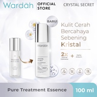 WARDAH Crystal SecretWARDAH PURE Treatment Essence - Essence with Edelweiss Extract - Brightens, Hyd