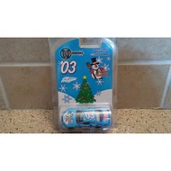 NASCAR MOTOR WORKS SNOW MAN 2003 Sam Bass Happy Holidays Collectors Release 7 1:64 LOT2C5810#1636