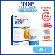 LAC Probiotic Complex 25 Billion CFUs (30 Vegetable Capsules)