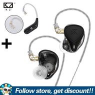 KZ หูฟังรุ่นโปร ZEX AZ09เพิ่ม KZ โมดูล HD สนับสนุนการเข้ารหัสเสียง AAC การส่งผ่านหูฟัง HiFi หูฟัง IE