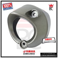 Yamaha LC135 V4-V8 5MRO Muffler End Cap/Penutup Exhaust Cover/Kaver Ekzos Belakang (Silver) 100% Ori