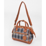 AT-H1821 Anello check pattern mini 2way Boston bag