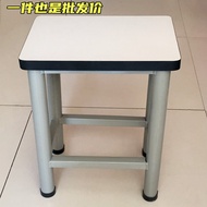 Get Coupons🍅Wholesale Iron Square Stool Work Stool Simple Workshop Small Square Stool Stainless Steel Stool Hospital Ben