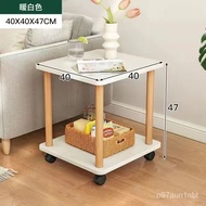 OQAG superior productsSmall Coffee Table Bedside Table Small Simple Table Rental House Rental Sofa Side Table Storage Ra