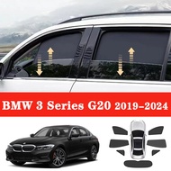 Car Sunshade Sun shade For BMW 3 Series G20 2019-2024 Car Sunshade Shield Front Windshield Frame Cur