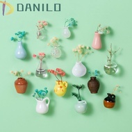 DANILO Mini Vase Fridge Magnets, Unique Decorative Vase Refrigerator Magnet, DIY Craft Handmade Smal