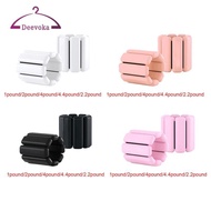 [Amleso2] 2Pcs Ankle Weights Wearable Weights Adjustable Arm Weights Set for Women Men Travel Streng