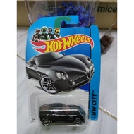 Hotwheels Black Alfa Romeo 8C Competizione