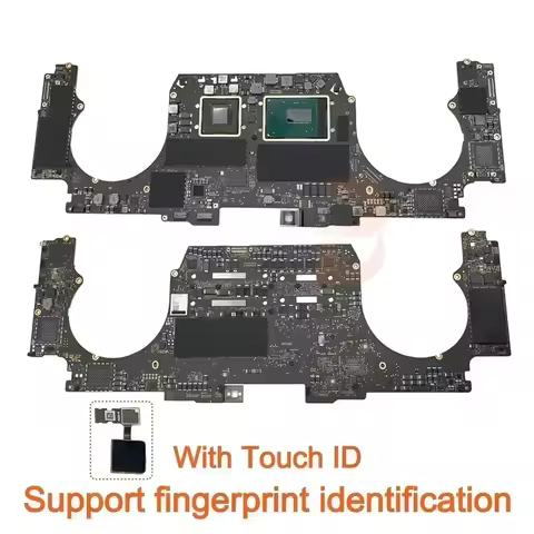 Original Laptop Logic Board 820-01041-A 820-01814-A For MacBook Pro 15" A1990 Motherboard i7 i9 256G