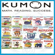 Kumon Preschool Workbooks Writing, Math Workbook Series, My Book of Series Kumon Math Workbook