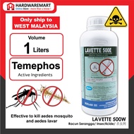 Hextar Lavette 500E Aedes 100% Original Chemical Aedes Mosquito Larvae Lavar Killer Spray 1 liter 杀虫