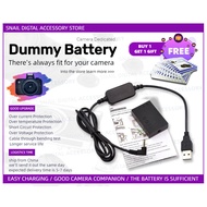 DR-E12 Canon Dummy Battery coupler for LP-E12 Battery EOS M M2 M10 M50 M100 M200 New