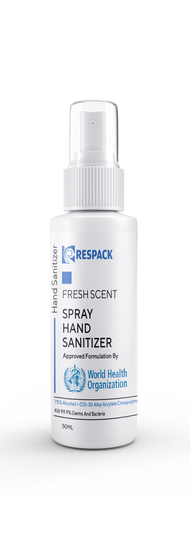 RESPACK Spray Hand Sanitizer 75% Alcohol 50ML