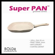 BOLDe Super PAN BEIGE 28 cm GRILL PAN