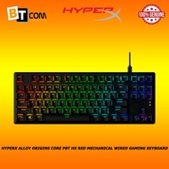 HyperX Alloy Origins Core PBT HX Red Mechanical Wired Gaming Keyboard HYP-639N8AA#ABA, HYP-639N9AA#A