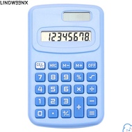 LINDW99NX Mini Pocket Calculator, Large LCD Display Silent Scientific Calculator, Cartoon 8-Digit 8-